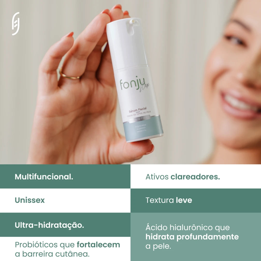 Sérum Facial Todos os Tipos de Peles Flex 30ml | Fonju