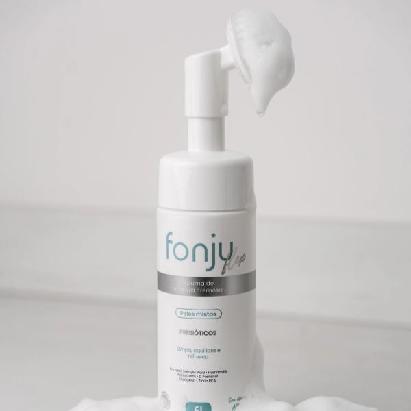 Espuma de Limpeza Cremosa Flex 155ml Fonju