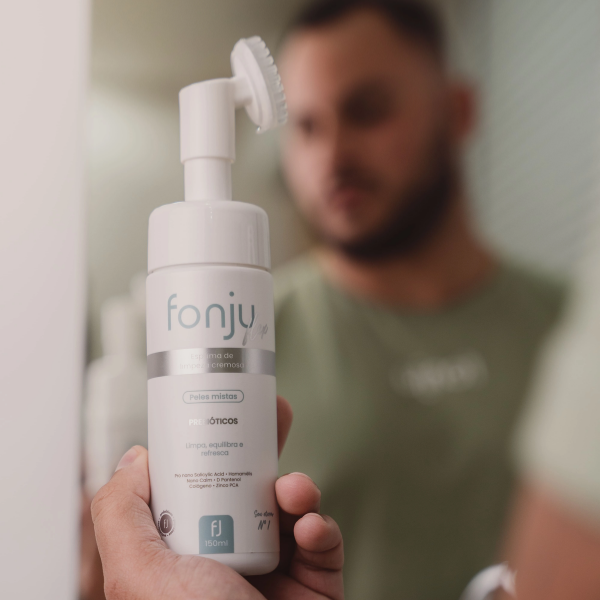 Espuma de Limpeza Cremosa Flex 155ml Fonju