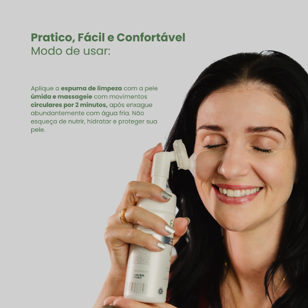 Espuma de Limpeza Equilibrante Peles Oleosas 150 ml - Fonju
