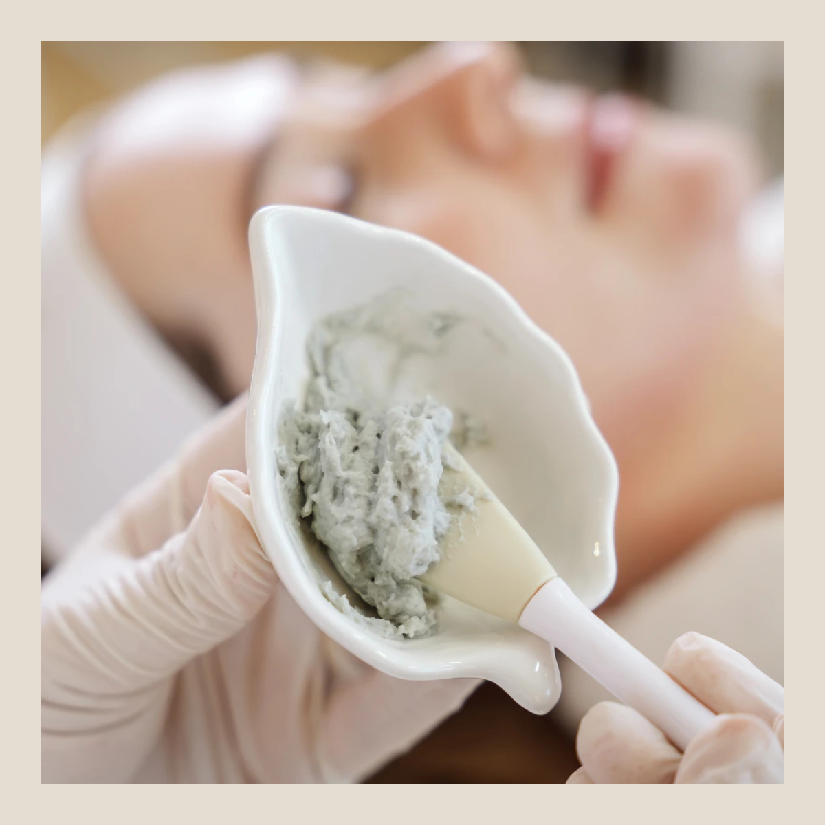 Máscara Facial Calmante e Reparadora – Frescor das Oliveiras (100g)