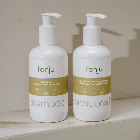Kit Hidratante e Fortalecedor - Linha Capilar Fonju