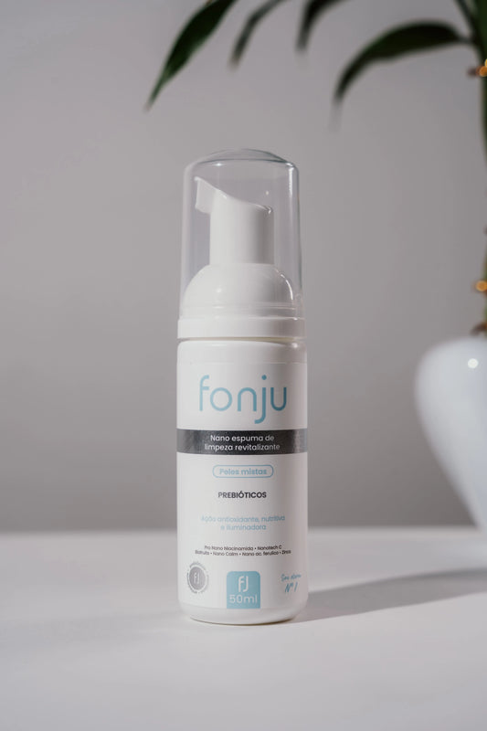 Espuma de Limpeza Revitalizante Peles Mistas 50ml - Fonju