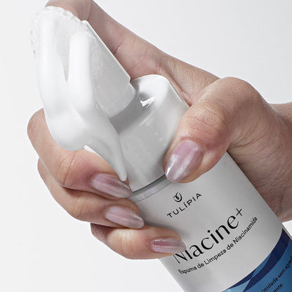 Tulípia Espuma de Limpeza Niacinamida 150ml – Antiacne, Poros e Oleosidade