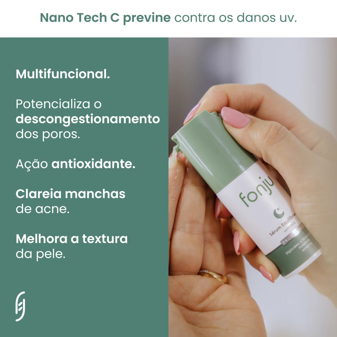Sérum Noturno Peles Oleosas 30 ml / 31g - Fonju