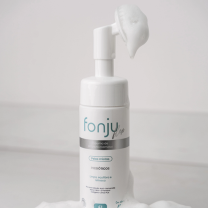 Espuma de Limpeza Cremosa Flex 155ml Fonju