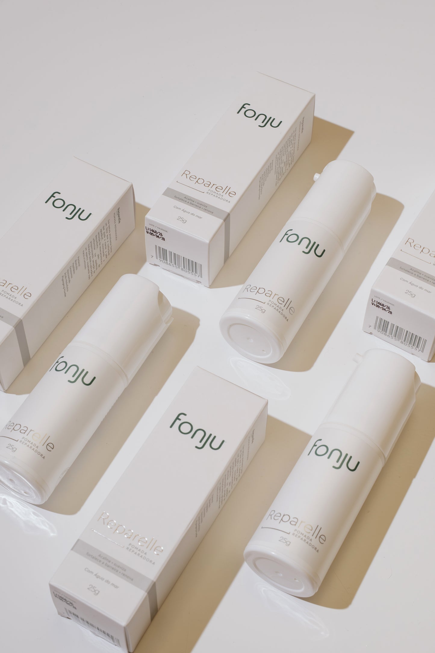Pomada Reparadora Reparelle 25g – Regeneração, Cicatrização e Reparação da Pele Fonju