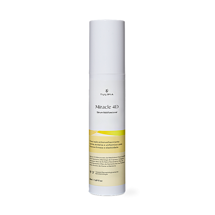 Miracle 4D Nano Sérum Restaurador 50ml - Tulipia